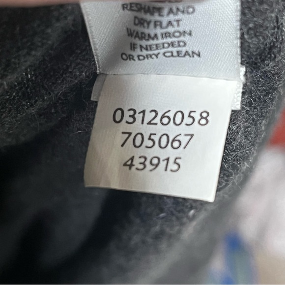 J. JILL Cashmere Blend Button Front Grandpa Cardigan - Picture 6 of 8